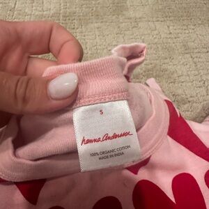 Women’s Hanna Anderson heart pajamas
